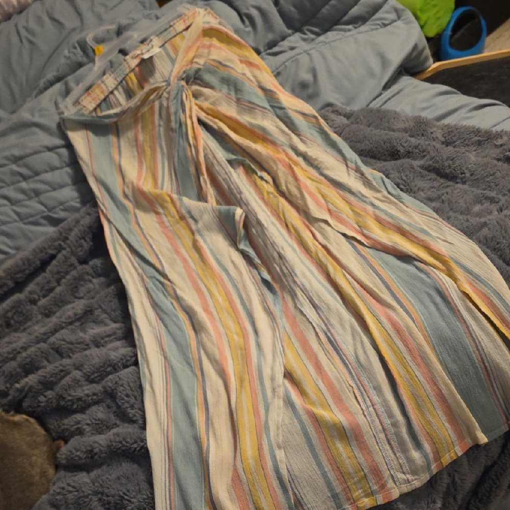 O'Neill Multicolor Striped Swim Coverup